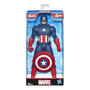 Boneco Articulado - Marvel - Clássico - Capitão América - 25 cm - Hasbro