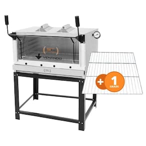 KIT - Forno Gás Industrial Roma Inox Infravermelho FIRIV90 + Grade extra