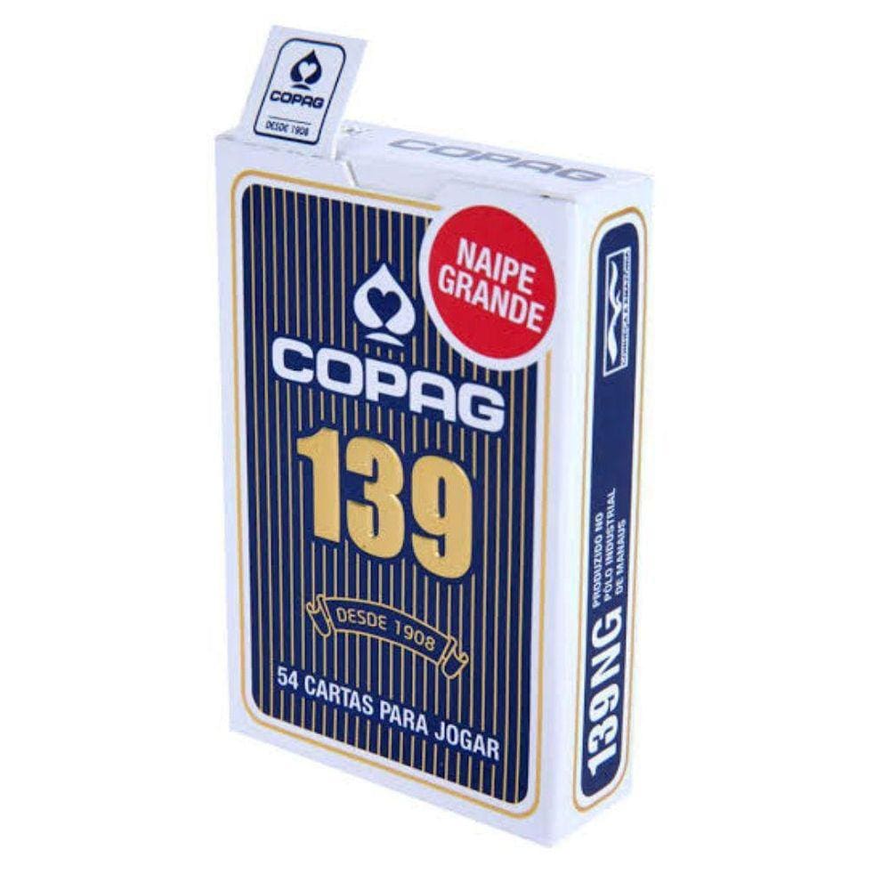 Baralho De Poker Texas Hold'em Azul Cartas Copag Jogo Poker - Baralho Copag  - #