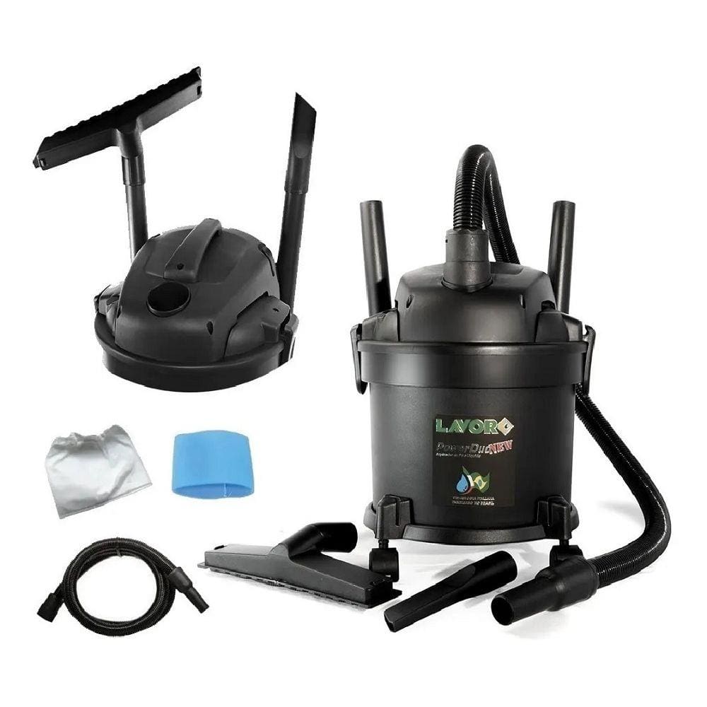 Aspirador E Soprador Pó E Água 14L 1250W Power Duo New Lavor 110V/220V