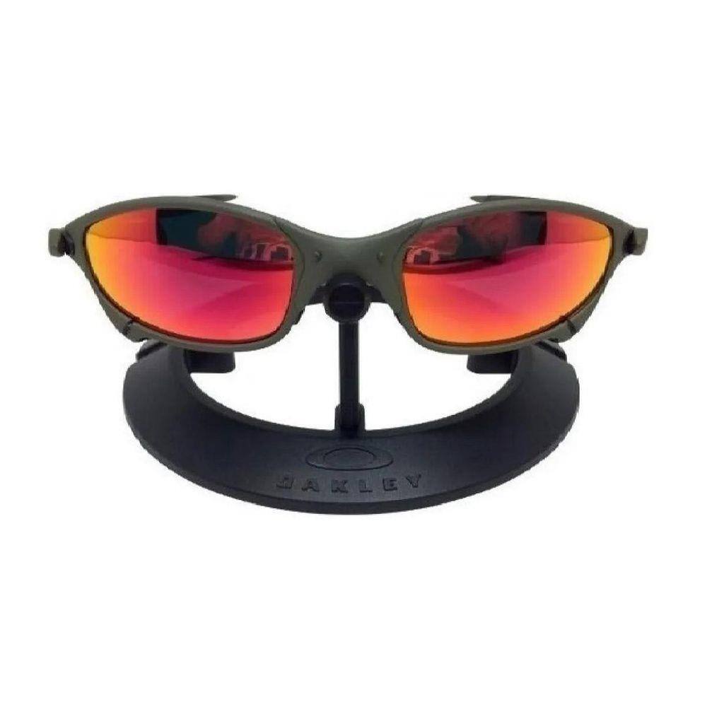 Oculos Oakley Juliet Squared xmetal vermelha doble x - Faz a Boa!