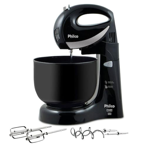 imagem-Batedeira Britânia Paris Power Mixer Turbo Portátil 350W 127V - 110V