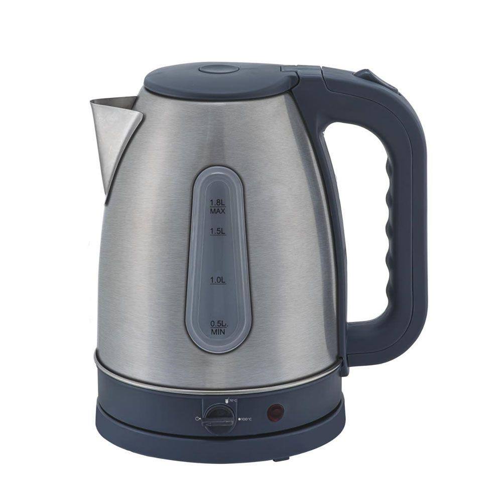 Chaleira Elétrica Inox 1,8L Ajuste de Temperatura Gourmand Gris Black+Decker 220V K2200G - 220V