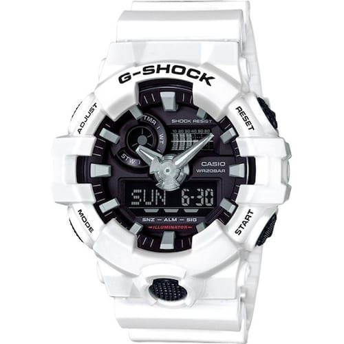 Relógio Casio G-Shock GA-700-7ADR Branco Menor preço em Relógio Casio G-Shock GA-700-7ADR Branco
