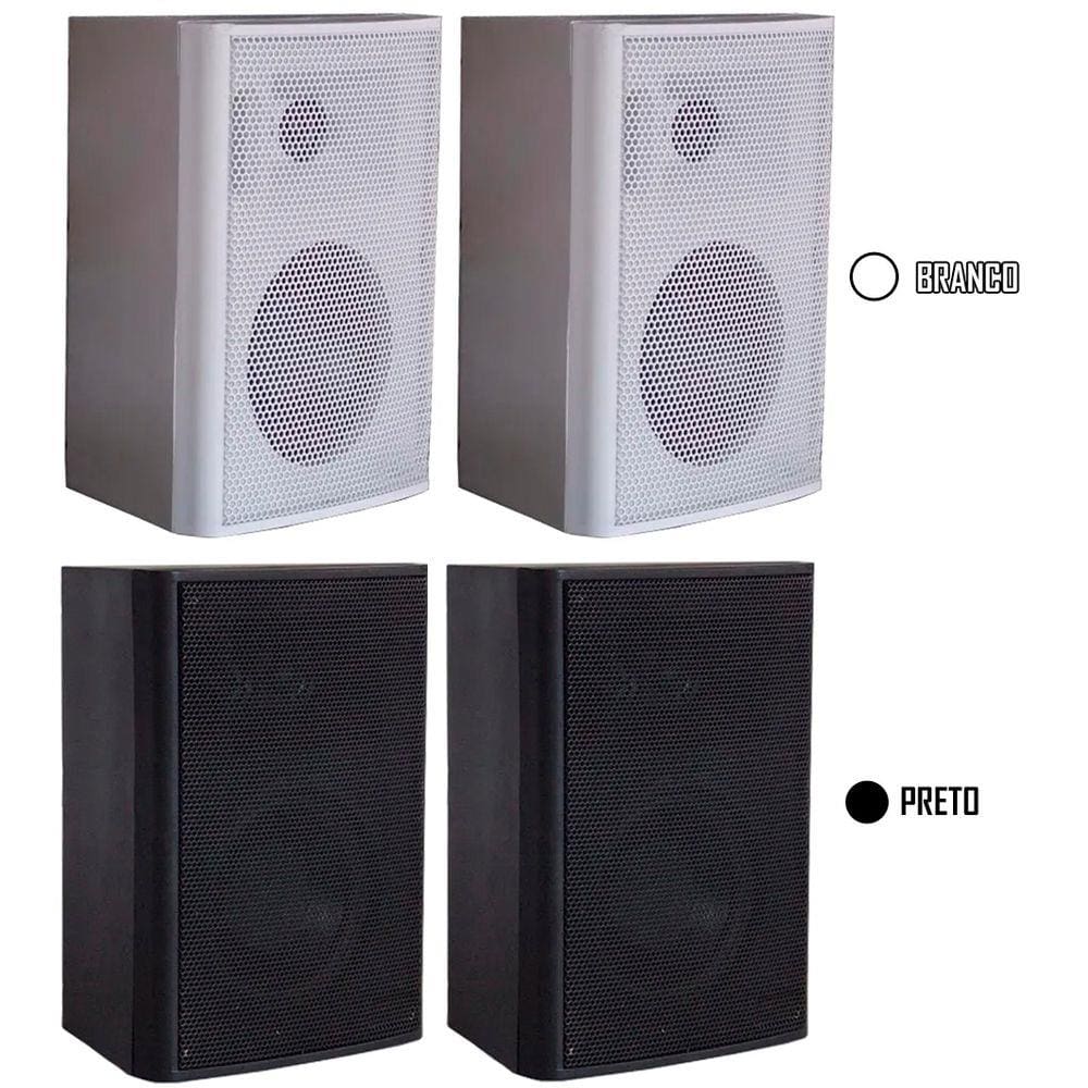 Par Caixa Acústica Premier 4” Polegadas 50W RMS Ludovico