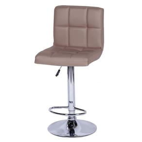 Banqueta Estofada Base Cromada 6609 OR Design