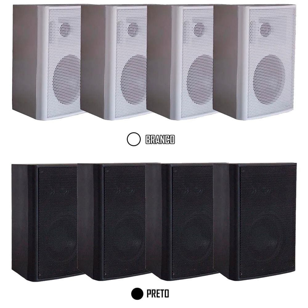 Caixa Acústica Premier 4” Polegadas 50W RMS Ludovico - 4 Peças