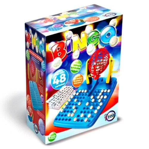 Jogo Bingo Infantil Globo + Base + 48 cartelas + 99 Bolinhas