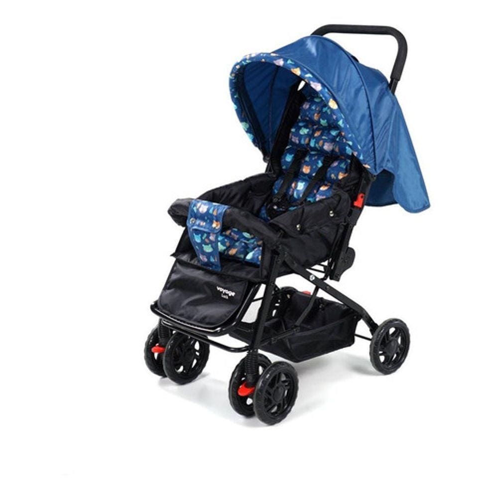 Carrinho De Bebê Luck Voyage - Azul Boreal