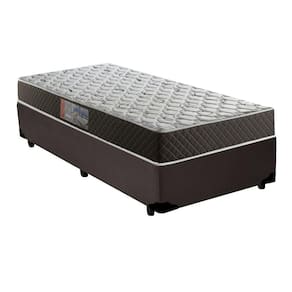 Cama Box Solteiro Colchão Mola Bonnel Acolchões + Box Sintético 60x88x188