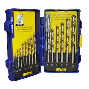Jogo De Broca Aço Rapido 1,5 A 10Mm (15Pc) Estojo Plast Irwin