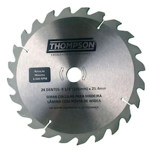 Disco Serra Circular Thompson 9.1/4 1377 24 Dentes
