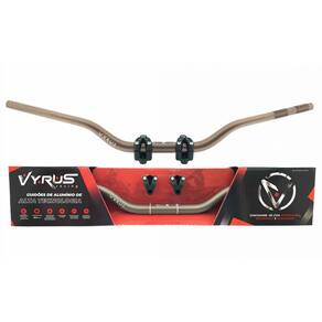 Guidão Vyrus Baixo Fat Bar 28mm Trilha Motocross