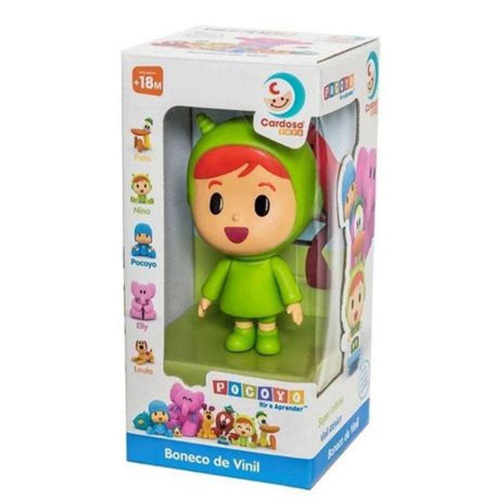 Boneco De Vinil Nina Do Pocoyo - Cardoso Toys