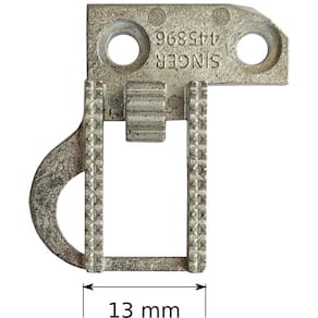 Dente Serrilha 4 Mm Para Máquina De Costura Singer Zz