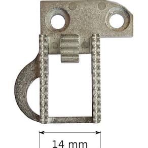 Dente Serrilha 6 Mm Para Máquina De Costura Singer Zz