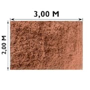 Tapete Sala Quarto e Escritório Peludo Felpudo Shaggy Altura Pelo 40mm Caramelo Casa Dona