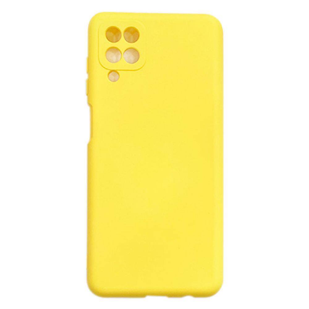 Capinha Amarela Samsung Galaxy A12 Capa Premium Silicone | Casas Bahia