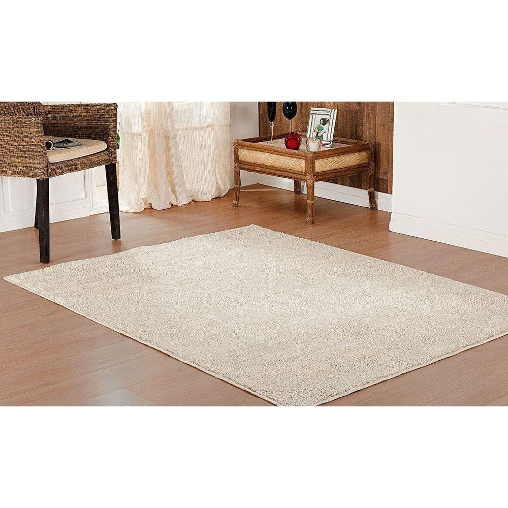 Tapete Classic Para Sala/Quarto 200X250 Oásis -Mescla Bege