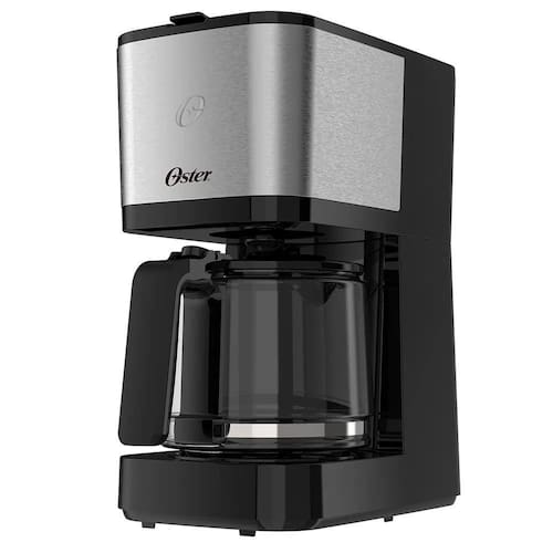 imagem-Cafeteira Inox OCAF600 127V 1,2L Quadrada - Oster - 110V