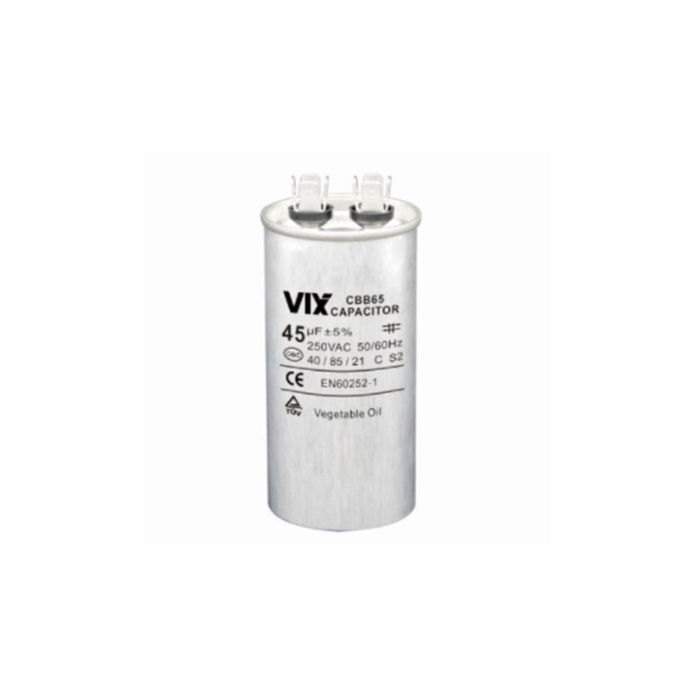 Capacitor Permanente Vix 45uF - 250v