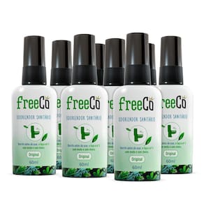 kit 12 Bloqueador De Odores Sanitários - Freecô Capim Limão