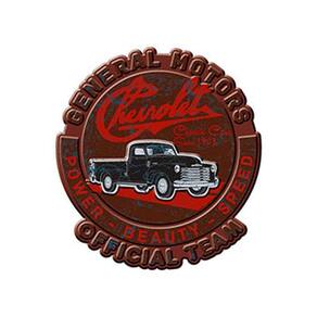Placa Decorativa General Motors Truck Official Team - Pick Up Boca de Sapo