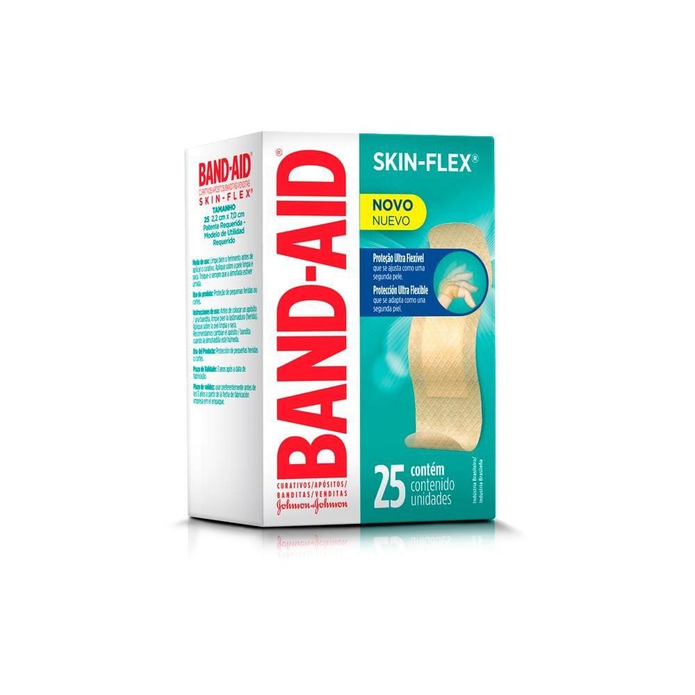 Curativos Band-Aid Flex 25 Unidades