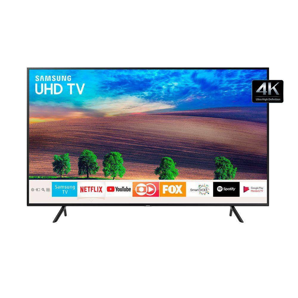 Smart tv 4k led 50 samsung nu7100 wi fi | Casas Bahia