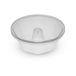 6un Forma forneavel para pudim 500ml com tampa - Plastilânia
