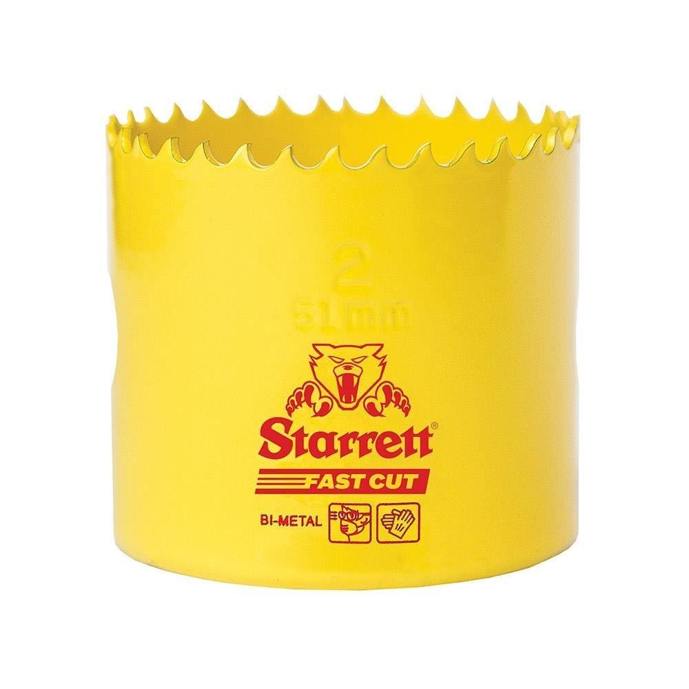 Serra Copo Starrett Bimetálica Fast Cut 51MM 2P