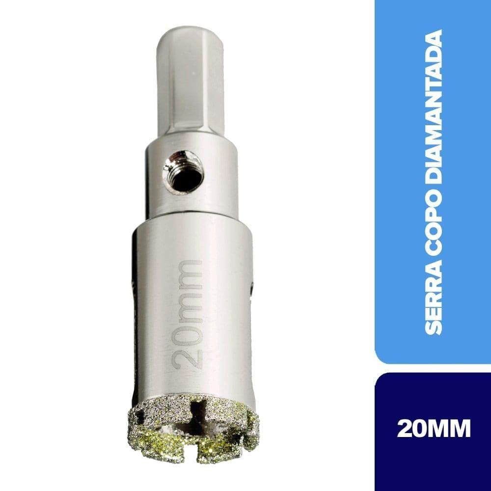 Serra Copo Diamantada Cortag Porcelanato 20mm