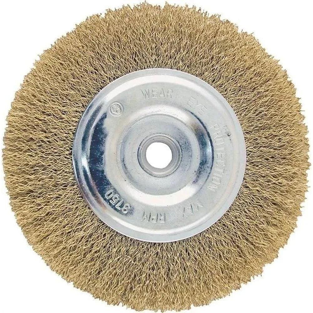 Escova Rotativa Latonada 6 X 1/2 Furo 1/2