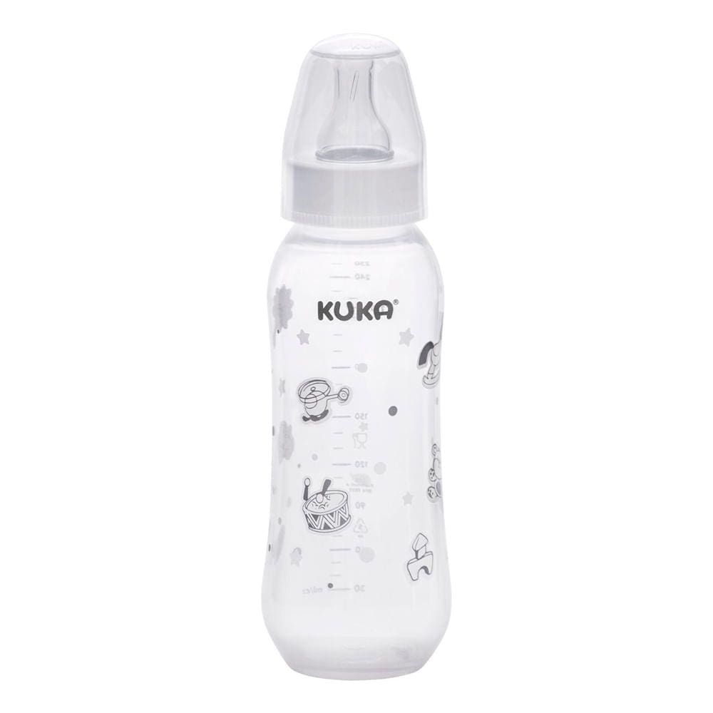 Mamadeira Kuka Natural Bico Universal Branca 250ml