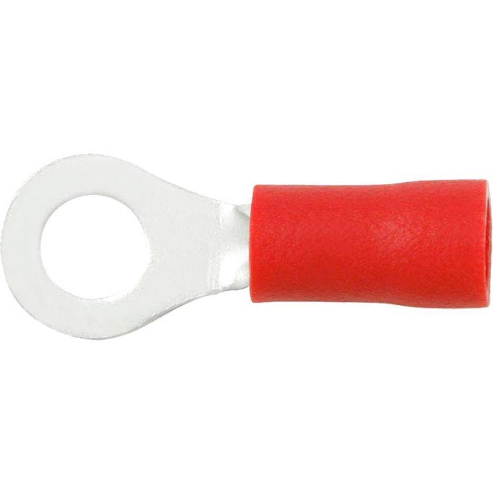kit 100 TERMinal ANEL PENZEL 0,5 A1,5 vermelho  FURO 5,3MM