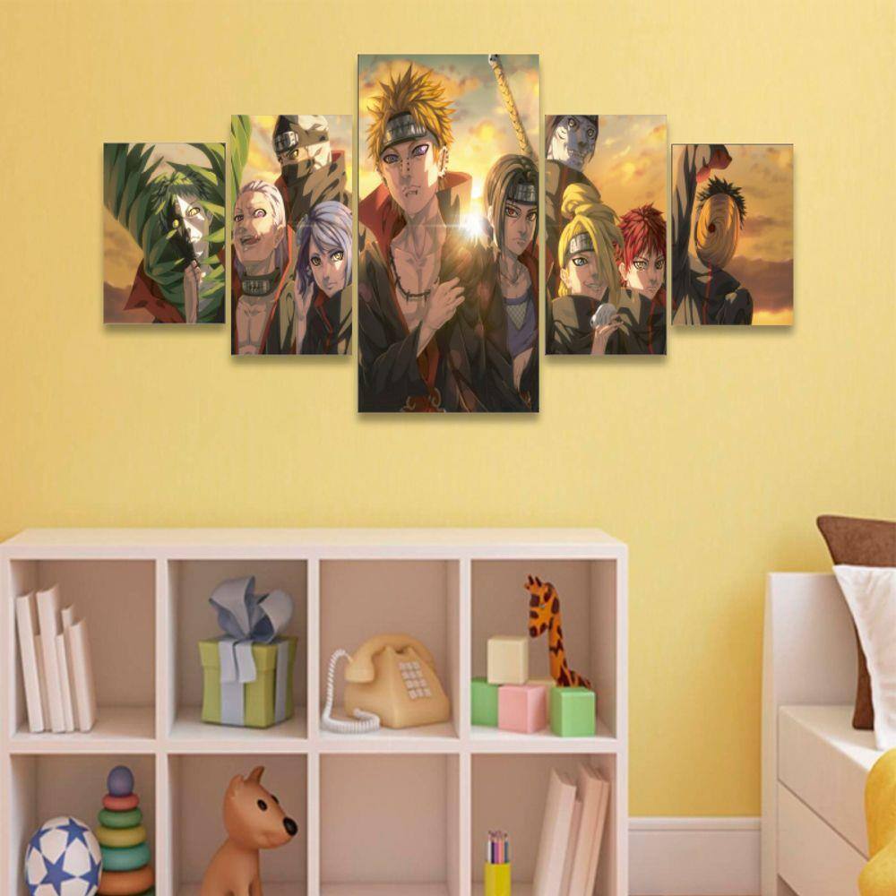 Quadro Decorativo Naruto Desenho Anime Salas Quartos Decorações