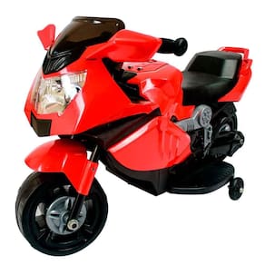 Mini Moto Elétrica Infantil Speed Bateria Recarregável 6v Vermelho Importway Bw044vm