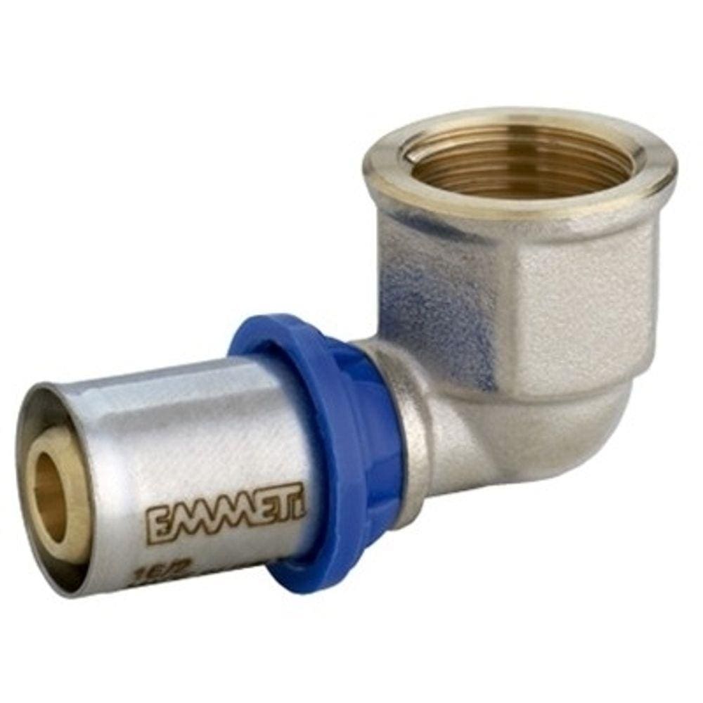 Cotovelo Femea Prensar 20Mm X 1/2, Emmeti
