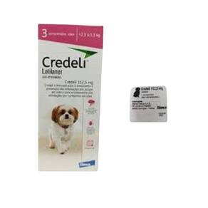 Credeli tab 112,5mg 1 comp - 2,5 a 5,5 kg - Elanco - Antipulga e