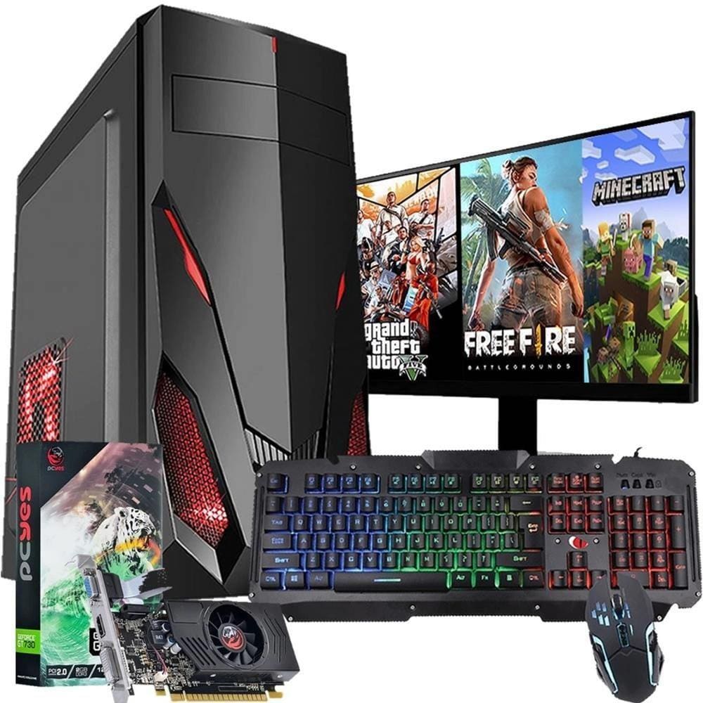 PC GAMER MAIS BARATO PARA JOGAR FREEFIRE 