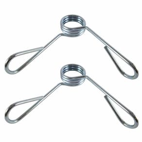 Presilha Grampo Barra Musculação 3 Voltas 25,4 Mm Par