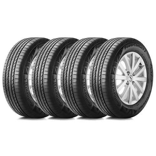 Jogo de 4 Pneus 175/70R14 84T ContiPowerContact 2 Continenta Menor preço em Jogo de 4 Pneus 175/70R14 84T ContiPowerContact 2 Continenta