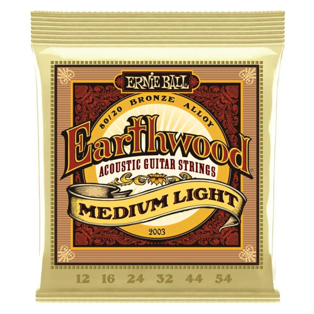 Encordoamento Violão Aço Ernie Ball 012 Earthwood (2003)