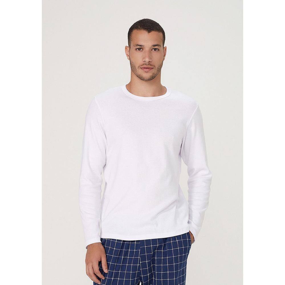 camisa polo manga longa masculina hering