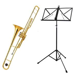 Kit Trombone De Pisto TB200P New York + Estante de Partitura S2