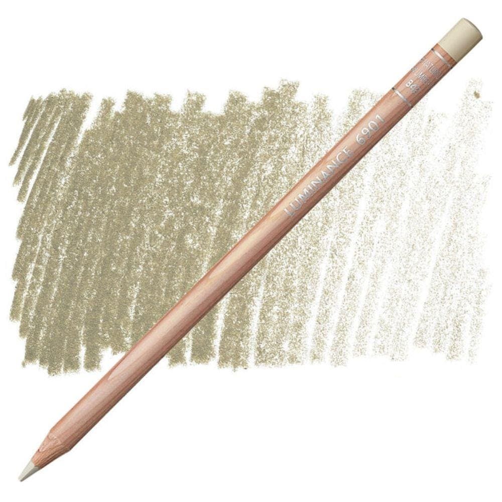 Lápis de Cor Caran d`Ache 6901 Luminance 842 Raw Umber 10%