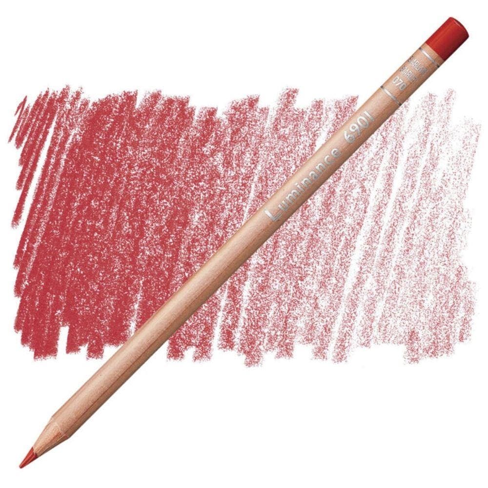 Lápis de Cor Caran d`Ache 6901 Luminance 070 Scarlet