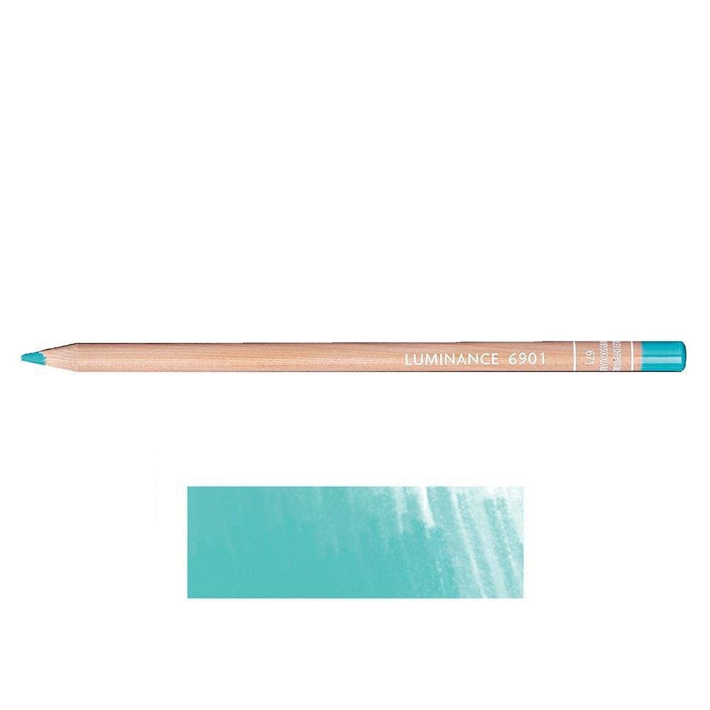 Lápis de Cor Caran d`Ache 6901 Luminance 671 Chrysocolla Blue 6901671