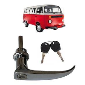 Maçaneta Ext Porta Meio Lateral Chave Kombi Clipper Cromada