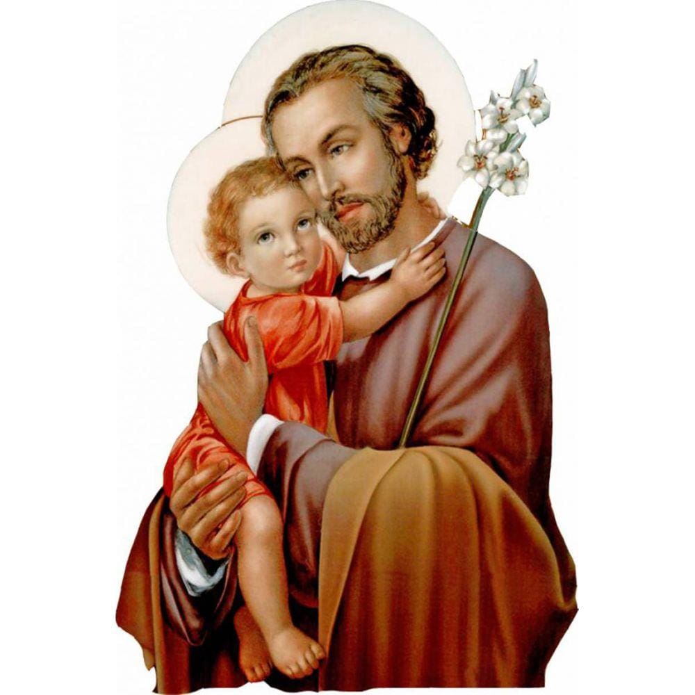 Quadro Decorativo Religioso São José 40x60cm